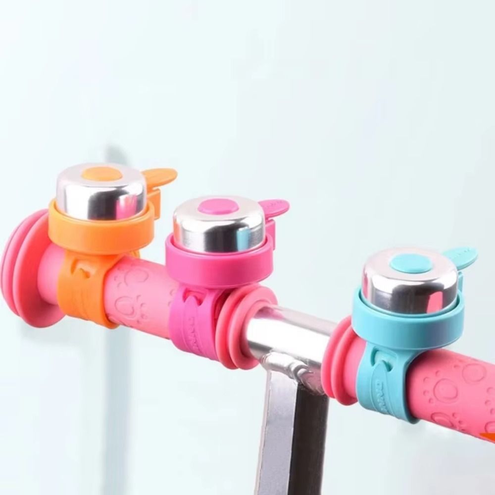New Alloy Horn Children's Bicycle Bell Loud Sound Alarm Warning Handlebar Horn Bike Bell Children Bike