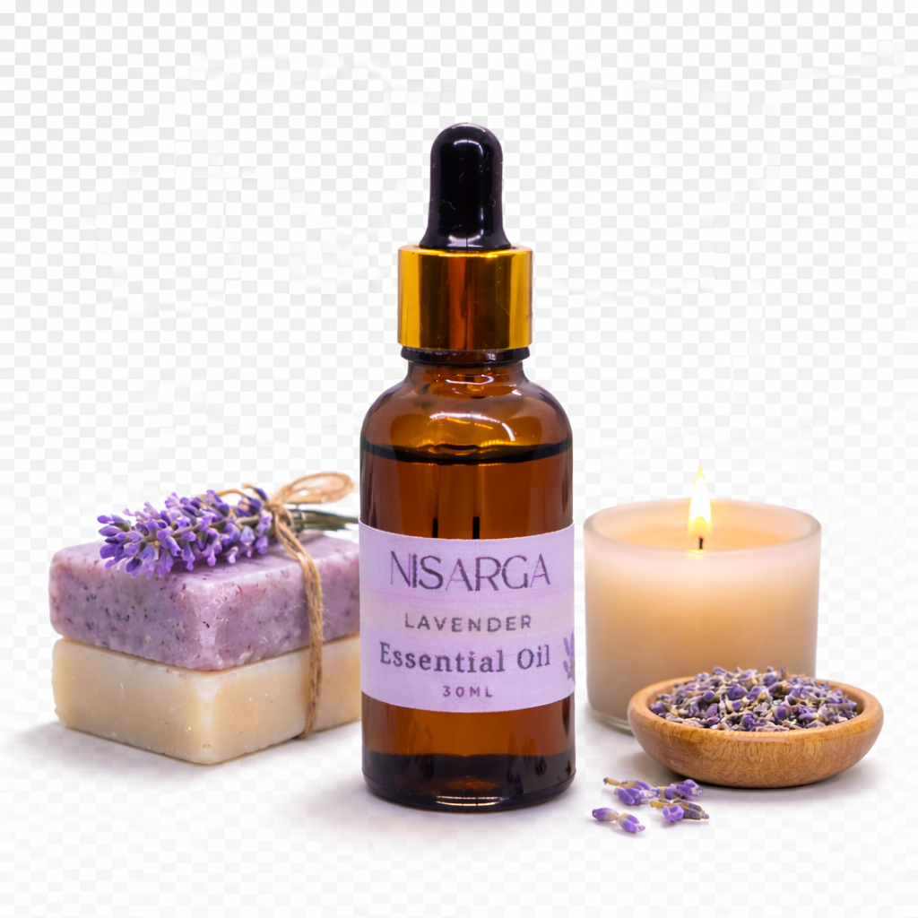 Lavender Essential oil Candle, Soap, Diffuser -30ML