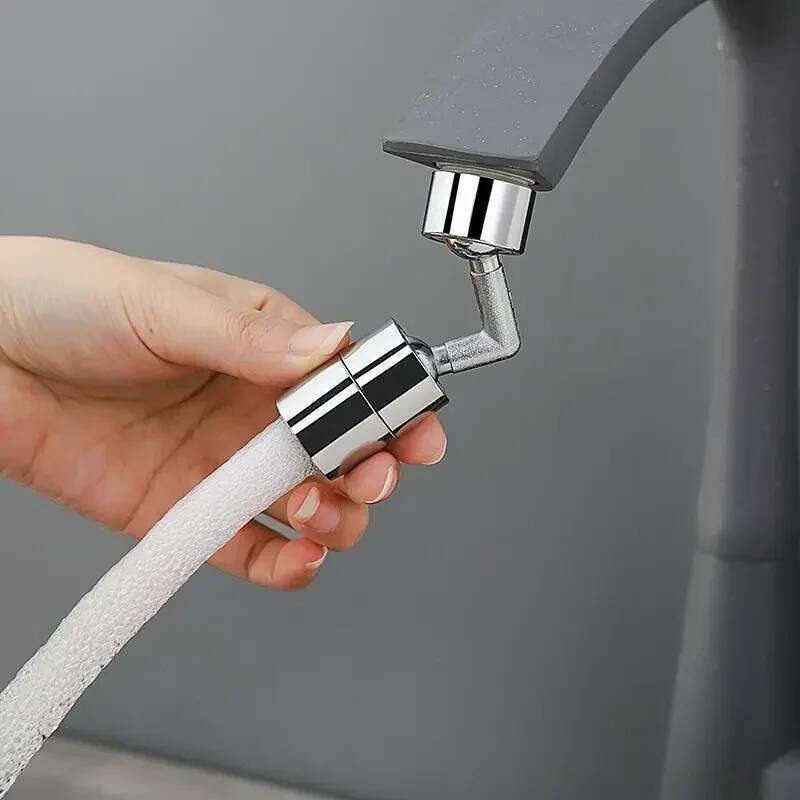 New 1pcs Universal faucet anti-splash head mouth universal external joint rotatable filter extender