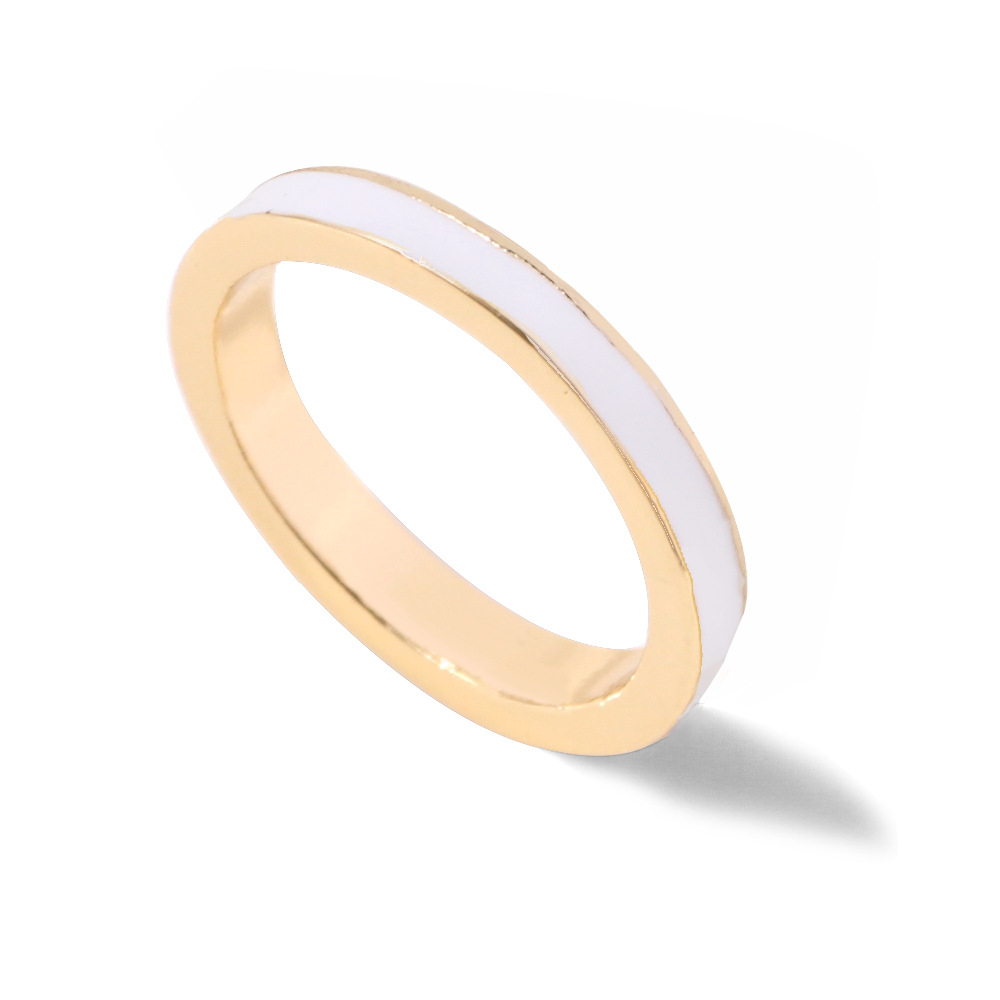 【Qian poem li Store】Cute Color Rings for Wo Girls Ladies Stackable Finger Jewelry Love Christmas Gift Jewellery Pink Green Yellow