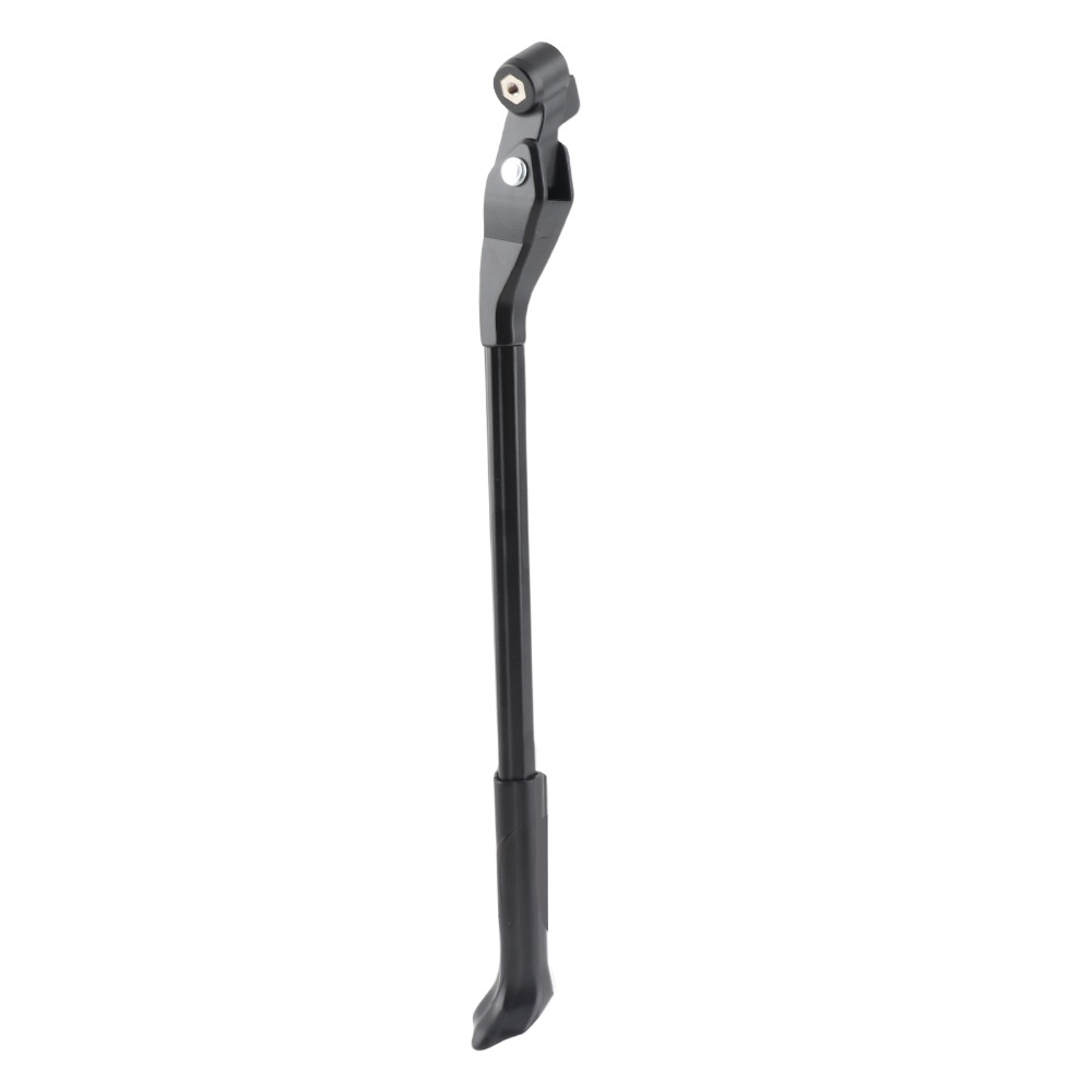 Durable Aluminium Alloy Bicycle Kickstand Black Adjustable Side Stand Kickstand Rear Axle Mount Bike Stand Back Kick for 22-29inch 700C Bicycle Bicycle Use