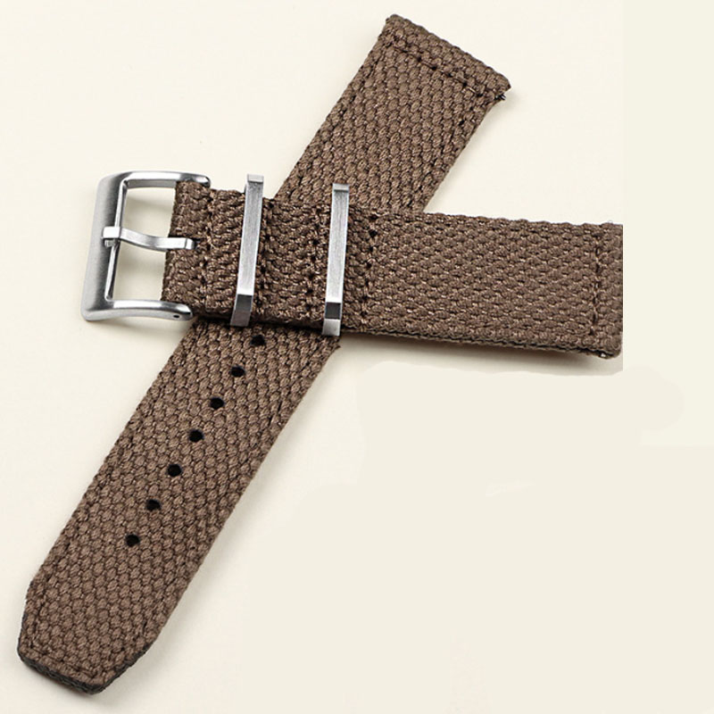 New specials 20mm 22mm Nylon Cotton Watch Strap for Seiko for Omega for Rolex for Huawei Watch Fit3 Weave Quick Release Bracelets Replacement
