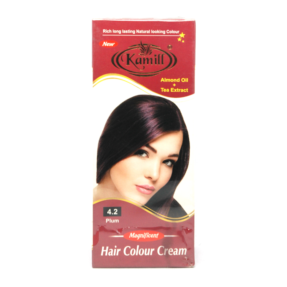 Kamill Plum Hair Color Cream (50ml+50ml)