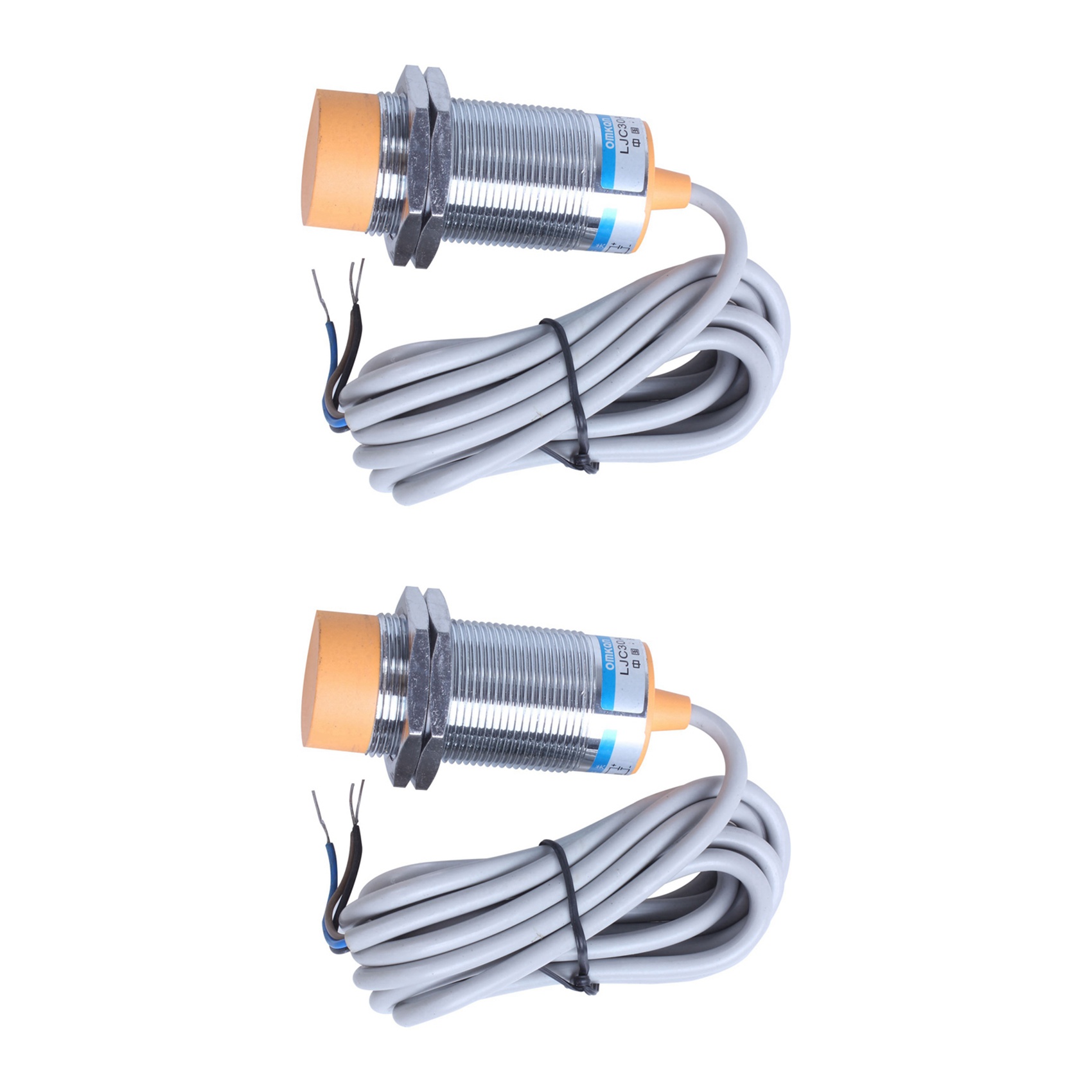 fasdaga 2X LJC30A3-H-Z/AY 1-25mm Capacitance Proximity Sensor Switch PNP NC DC 6-36V 300MA