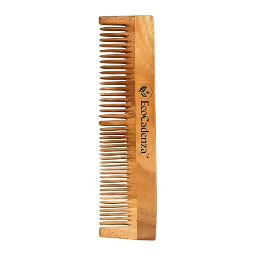 EcoCadenza Dual Tooth Comb Pure Neem