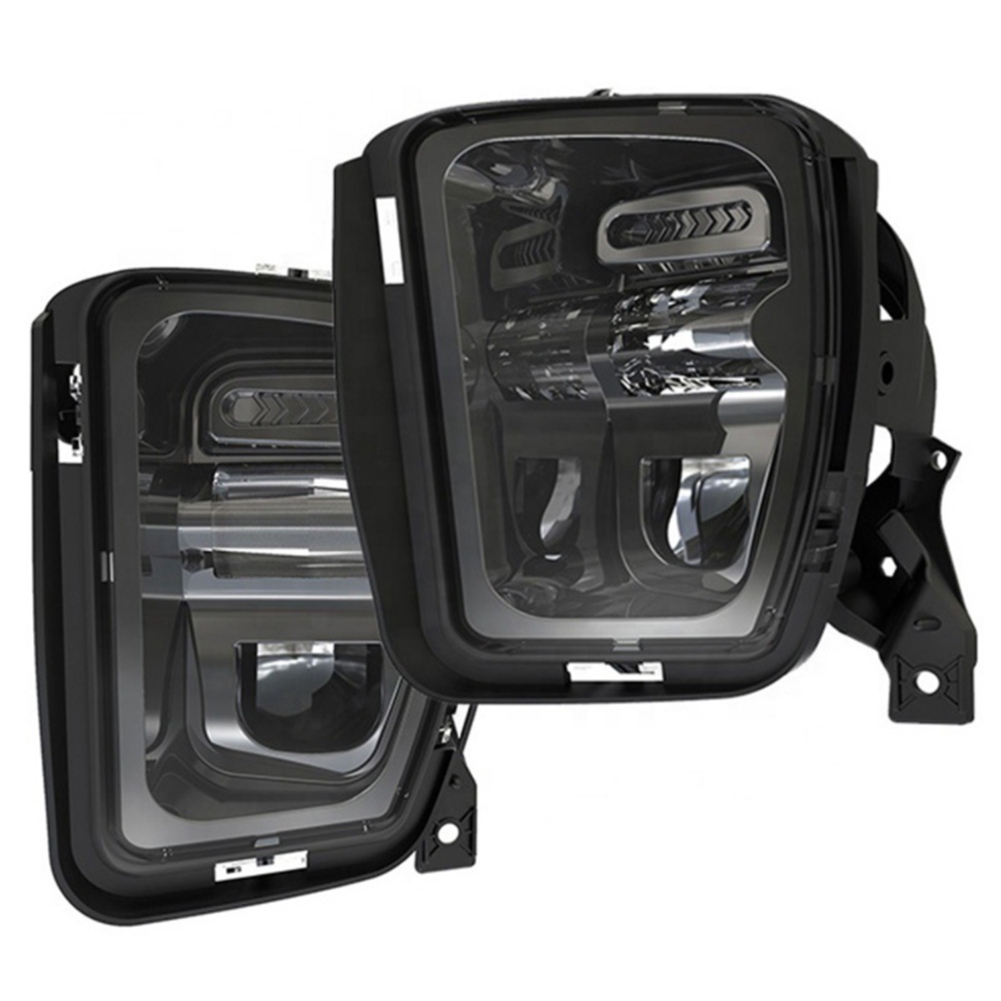 4PCS LED Fog Lights Lamps for Ram 1500 2013 2014 2015 2016 2017 Bumper Driving Fog Lamps Replacement, Black