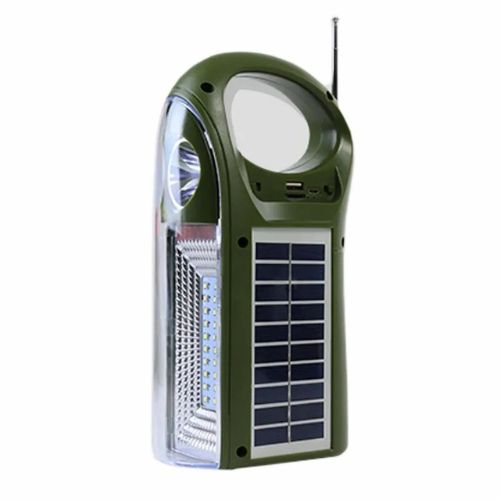 Mini Portable Wireless Bluetooth Speaker - Solar Charging, Bluetooth 5.0, MP3 Player, FM Radio, LED Emergency Flashlight, Compact Outdoor Speaker, Rechargeable Battery, Ideal for Camping and Travel