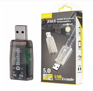 USB Wireless Bluetooth Transmitter Receiver Stereo BT 5.0 RCA USB 3.5mm Jack AUX For TV PC Earphones Home Stereo Car Hifi Audio