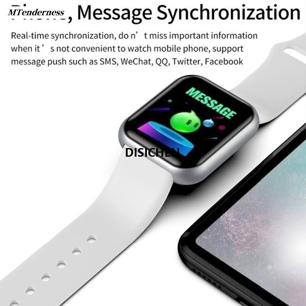 DISICHEN MTenderness IOS Suitable Watch Monitor Heart Rate Watch Ladies D20Pro Smart Watch Men's 【2025 Version】 Fitness Tracker Exercise Blood Pressure Waterproof Smart for Android 2025 New