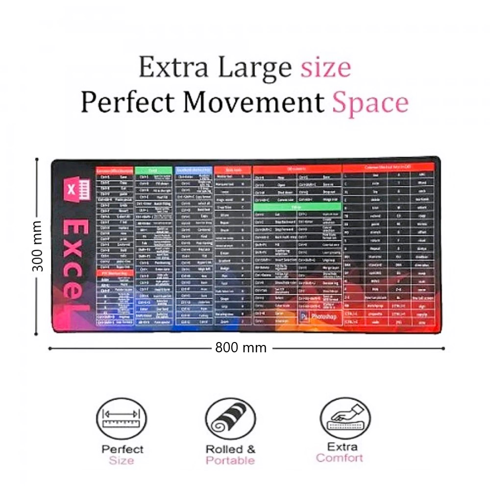 Rubber Goliathus Mantis Speed Game XL size Big Mouse Pad (800*300*3mm)
