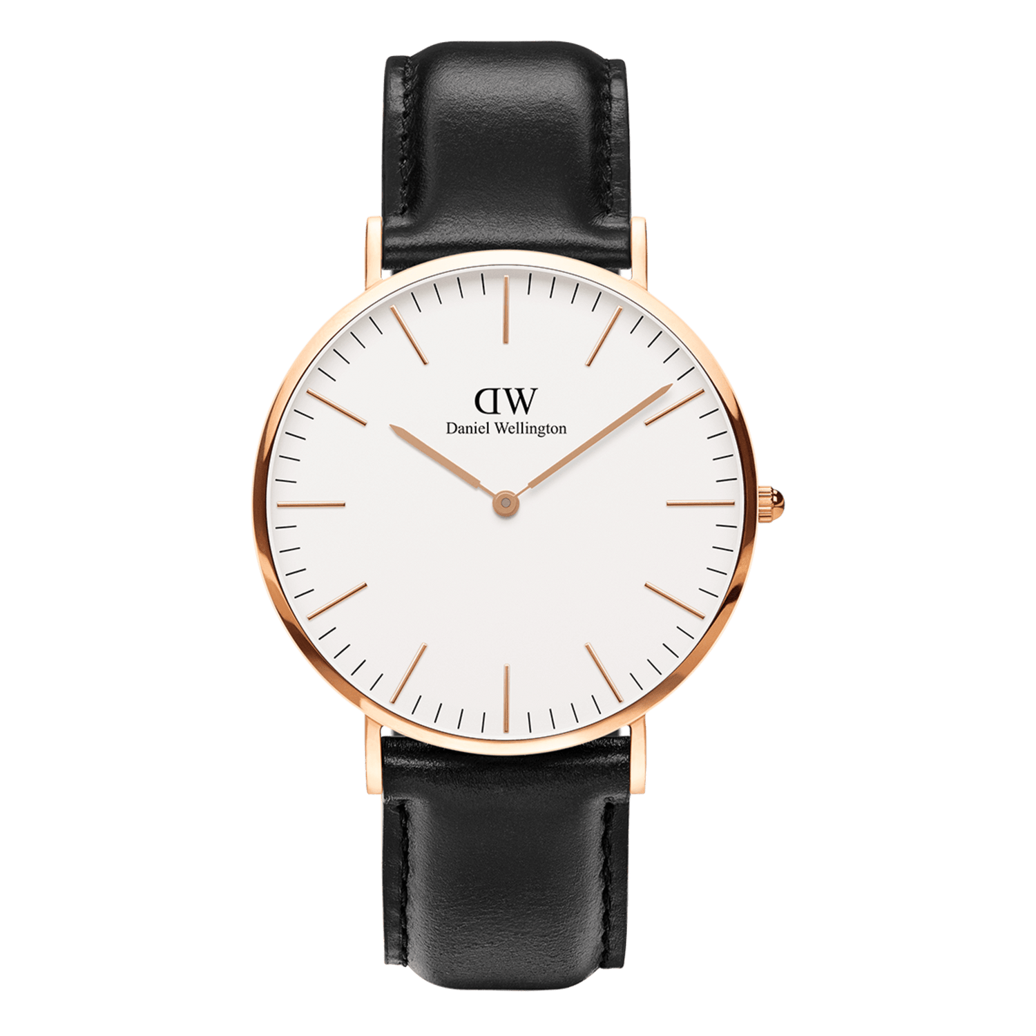 Casual design Round Shape Premium Leather Starp White Dial Watch For Women - Sold By Watch House