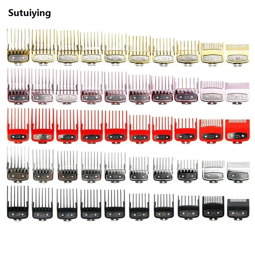 Sutuiying Professional Hair Clipper Limit Guide Comb For Wahl Trimmer Universal Luxury Cutting Guide Comb Haircut Tools Hair Clipper Limit Comb