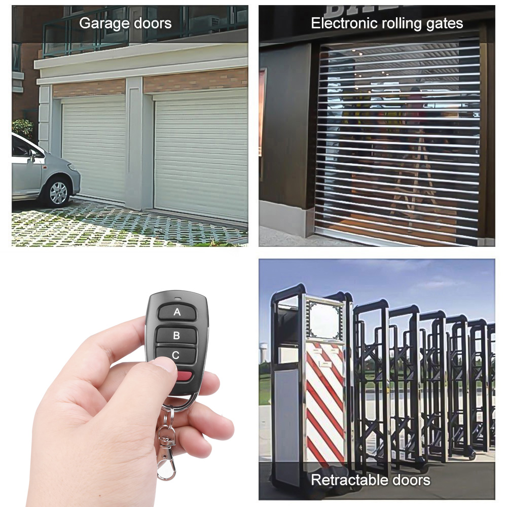 NEW Universal 433 MHZ Wireless Clone Remote Control Switch Cloning Copy 433.92mhz Gate Garage Door Control Duplicator Portal Key