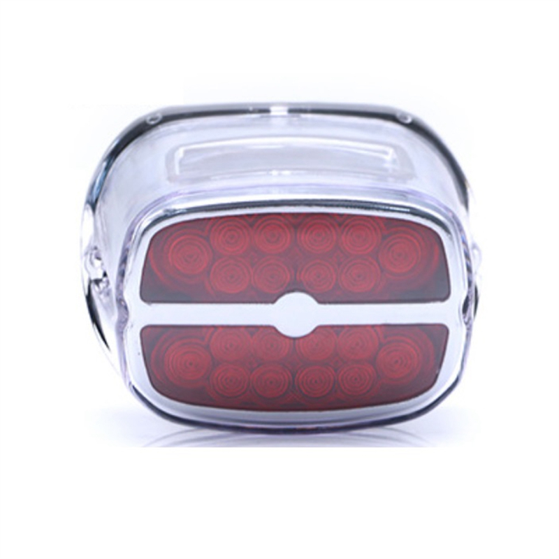 Motorcycle LED Tail Light Rear Brake Lights Turn Signal Number License Plate Lamp for XL883 XL1200 Lamp Taillight Plastic 1 Piece