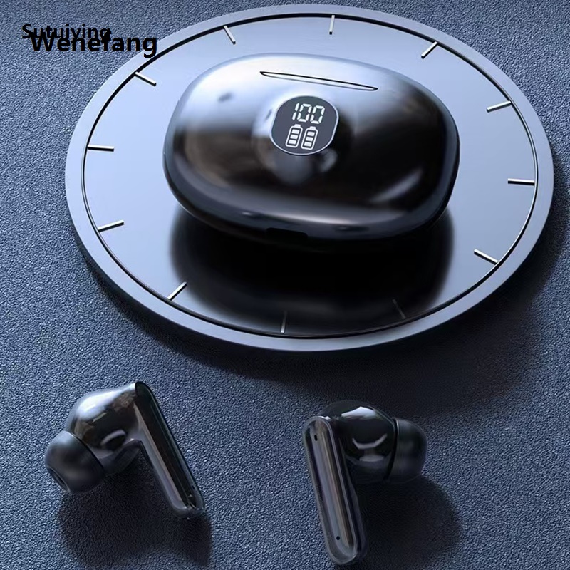Wenefang Sutuiying JZ-889 In Ear Digital Bluetooth Earphones with Surround Sound High New Original Definition Call, TWS Ultra Long Battery Life Sports Earphones
