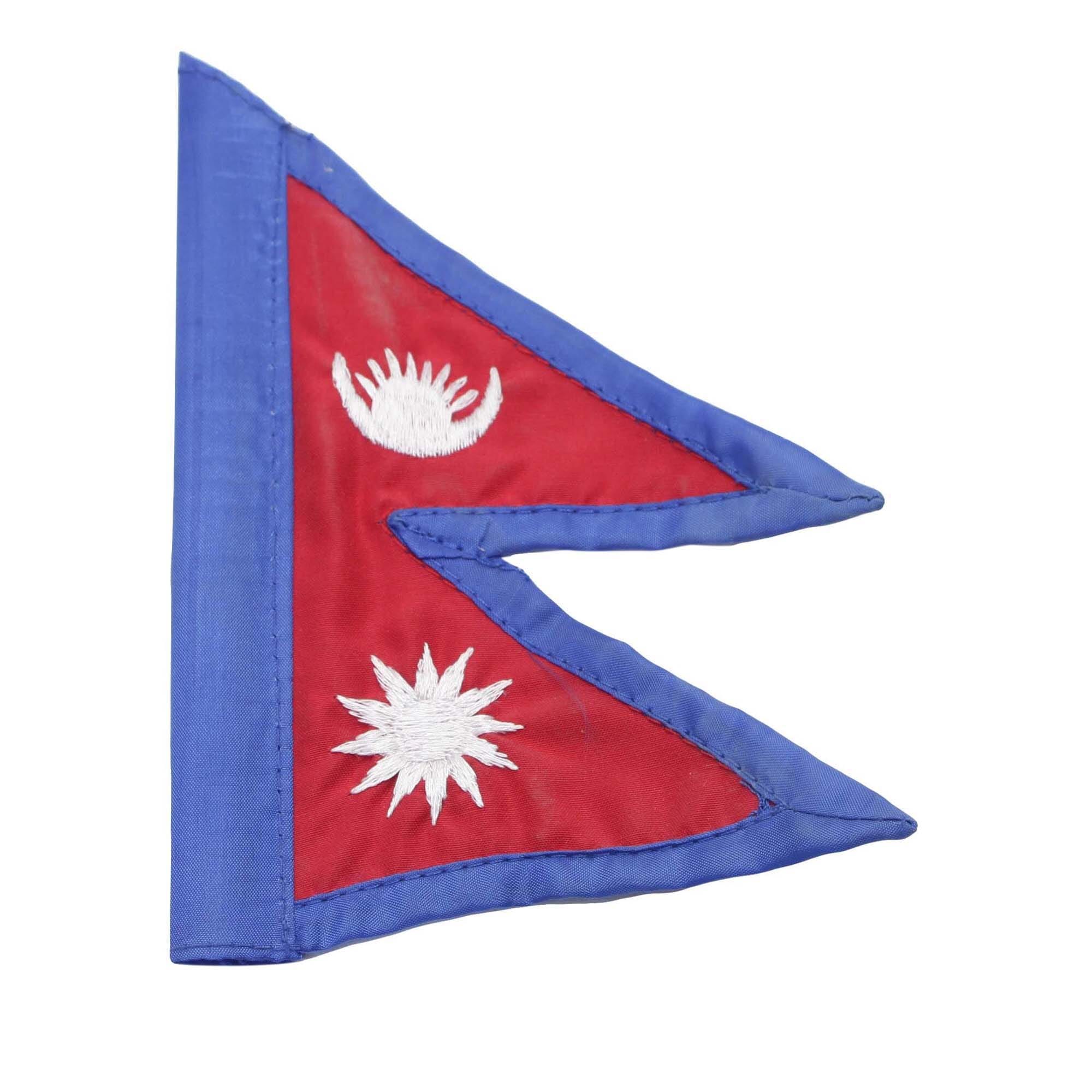 Red Nepali Flag 6 Inch