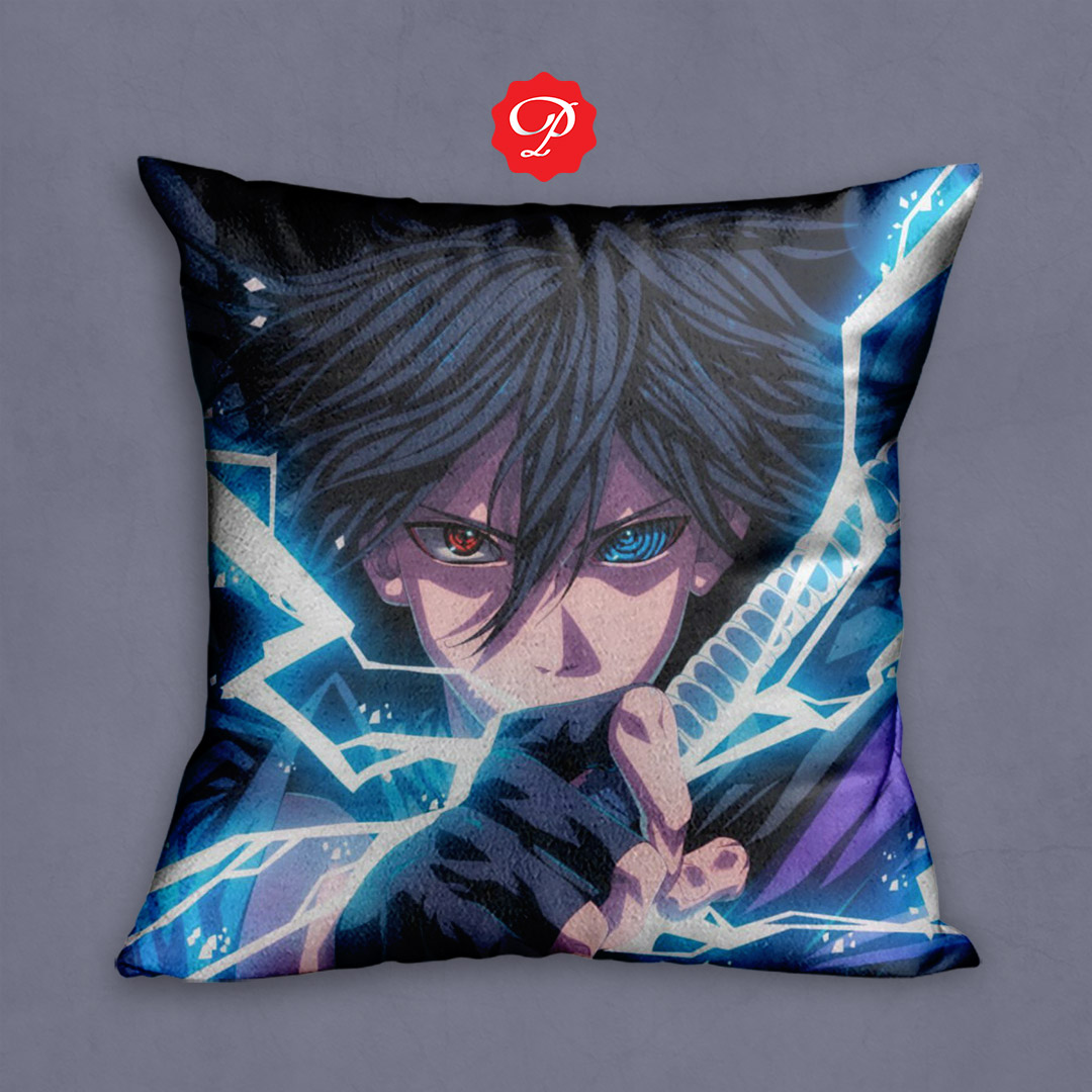 Sasuke | Sasuke Uchiha | Naruto Anime Print Cushion