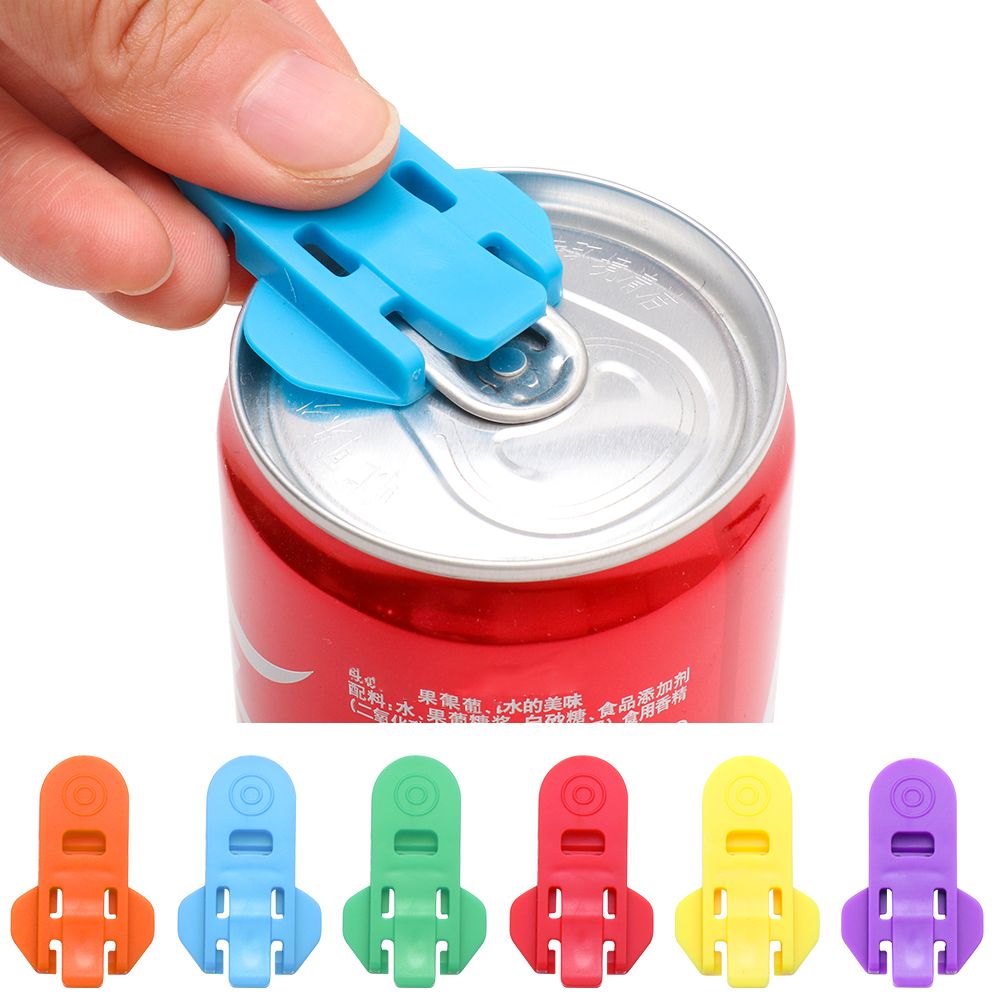 3/6PCS Drink Beer Lid Remover Portable Jars Easy Can Opener Corkscrew Can Be Sealed Bottle Opener
