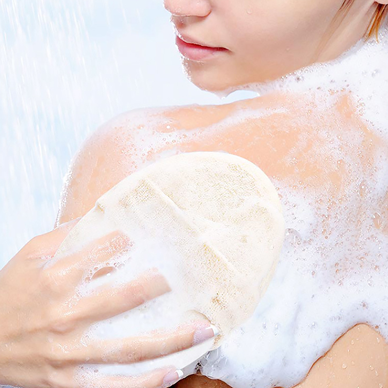 Yuanyan Loofah Bath Sponge Shower Body Cleaning Glove Tool Scrubber Ponge Brush Pad Horniness Remover Bathroom Supplies