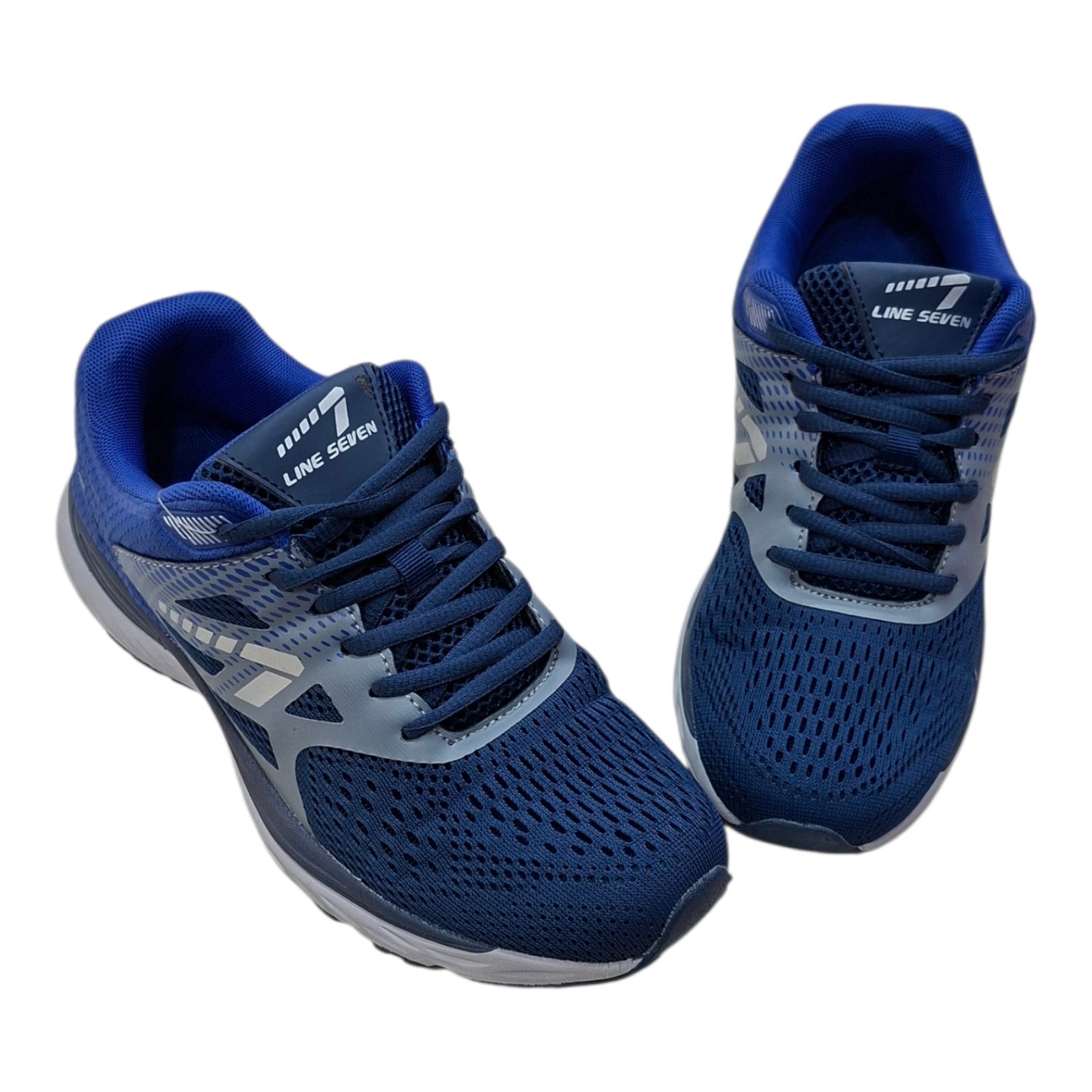 Line Seven Premium Lace Up Designed Running Shoes For Men (AA5-12)