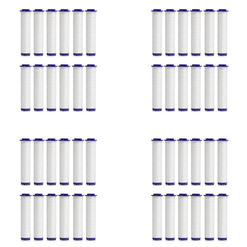 48Pcs Turbo Fan Shower Head Filters-- for Propeller Driven Handheld Shower Head High Pressure - Shower Head