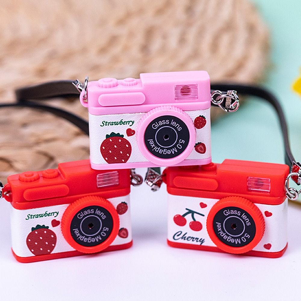 Fashion Multicolor Miniature Dolls Camera Photo Props Kids Toys Shutter And Flash Camera Accessories Doll Accessories for BJD/OB11
