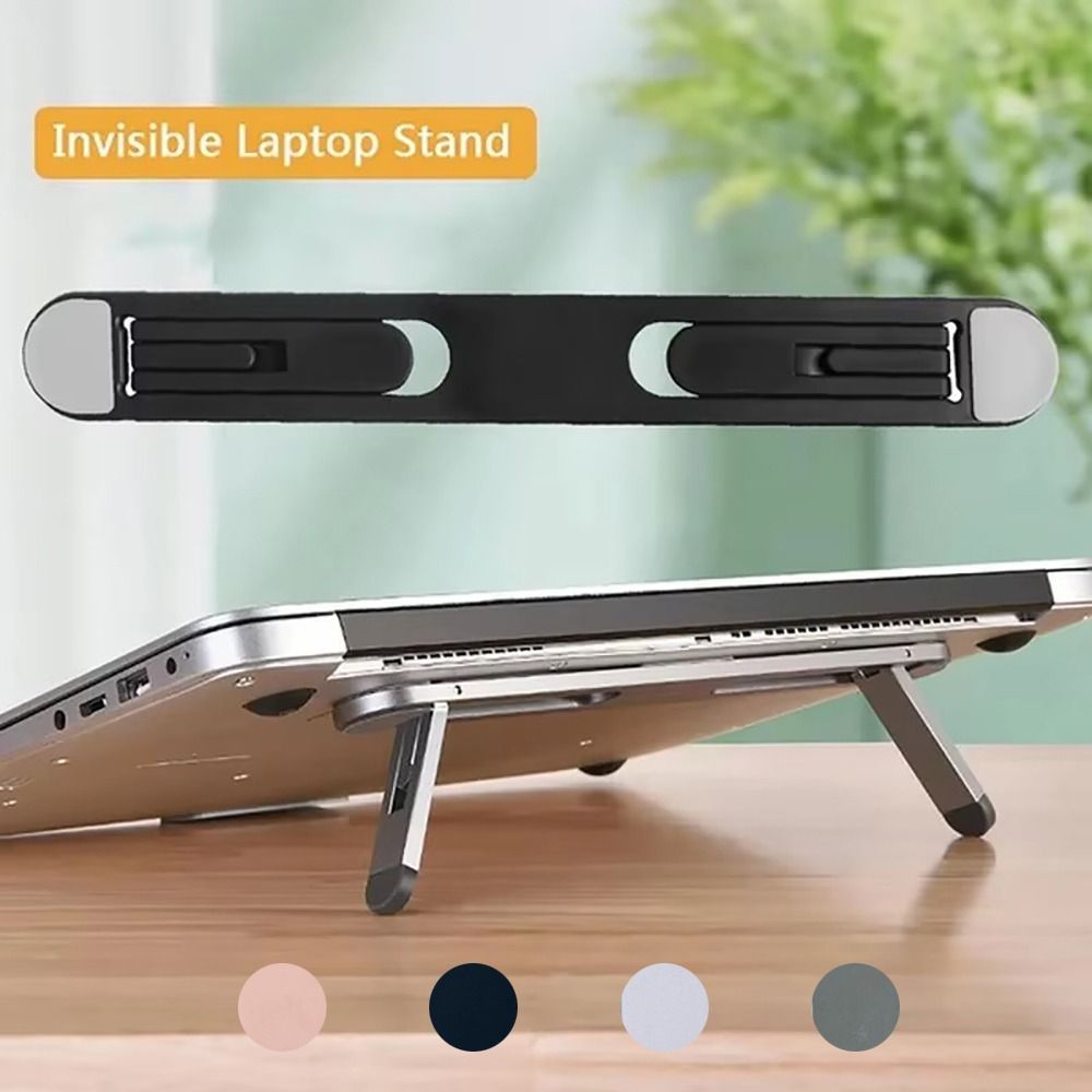 Invisible Laptop Riser Stand Universal Multiple Colors Laptop Legs Folding for MacBook//// Lightweight