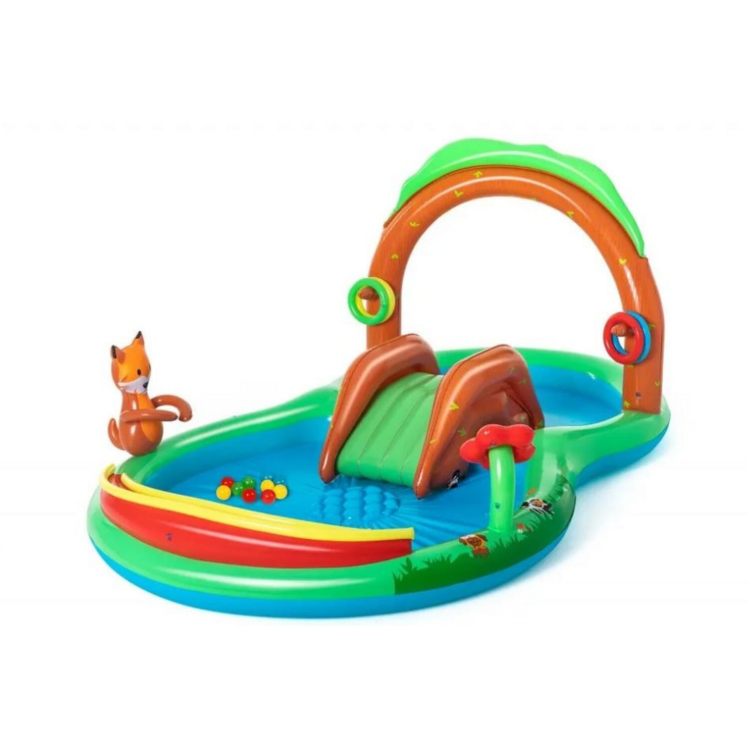 Bestway 53093 Friendly Woods Play Center Pool Kids / Inflatable Playground