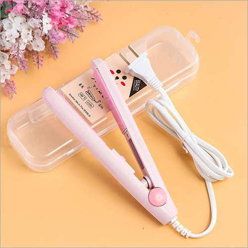 Multicolor Base Portable Mini Hair Straightener Ceramic Curling Iron