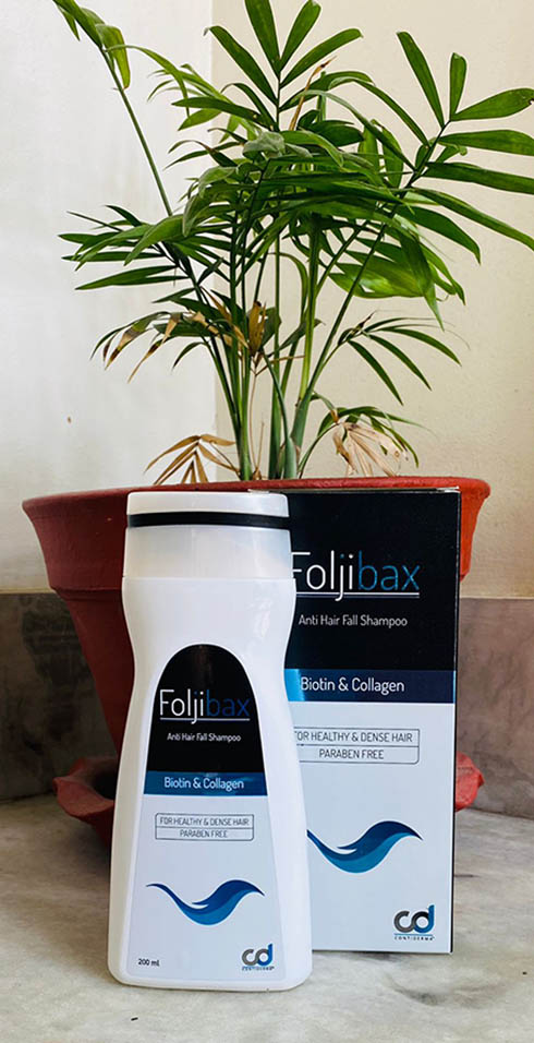 Foljibax Hair Growth and Anti Hair Fall Shampoo 200g