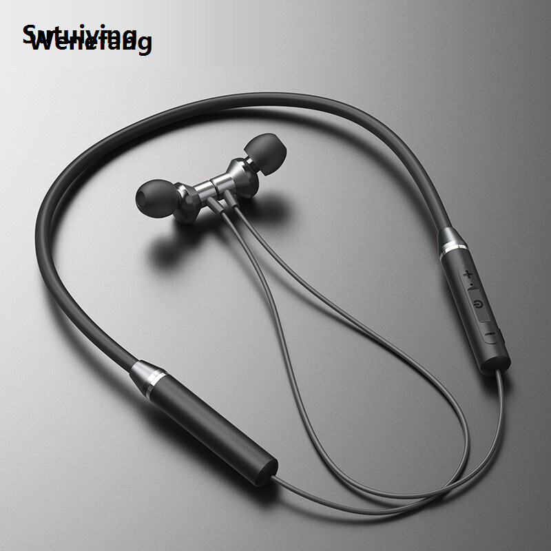 Wenefang Sutuiying Neckband Wireless Sports Headset Compatible With All Mobile s promotion Selling Phones Suitable For Students Boys And Girls Birthday Gifts