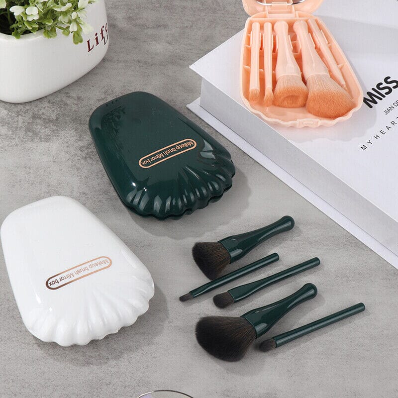 Makeup Brush Set Travel Size Small Cosmetic Brushes Kit