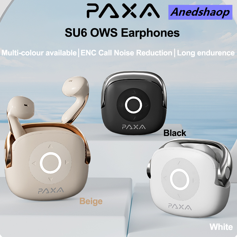 NEW Anedshaop Original PAXA SU6 Wireless bluetooth 5.4 ENC call noise reduction 【2025 Version】 Earphones HD Call Earbuds Long Endurance Headphones WIth Mic