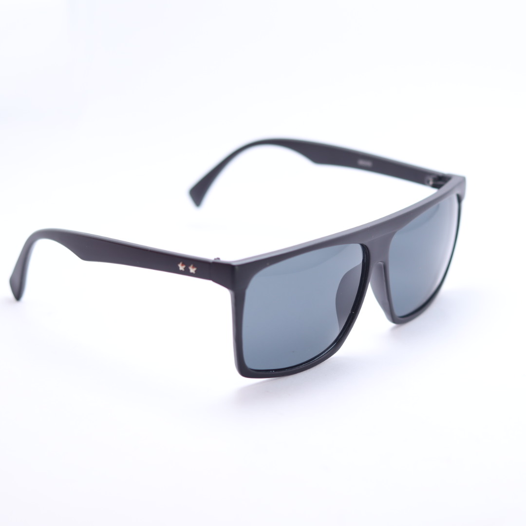 DV Black Square Sunglasses For Men