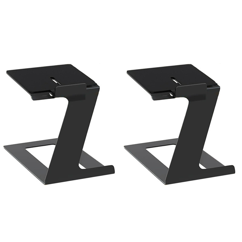 Sojhoop Desktop Speaker Stands Pair, Speaker Riser for Most Small & Medium Bookshelf Speakers,for Computer Speakers