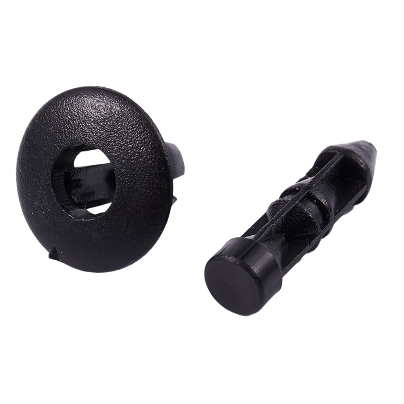 fasdaga 7mm Hole Plastic Rivets Fastener Auto Car Bumper Push Clips 300 Pcs