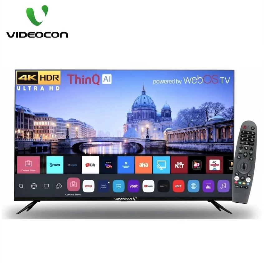Videocon 50" WebOS ThinkQ AI Smart 4K UHD LED TV
