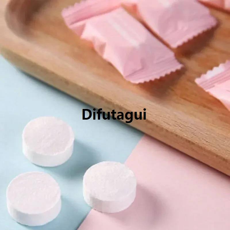 Difutagui Fifty percent discount 50 Pieces/pack Disposable Facial Compression Towel, Mini Fashion Portable Compressed Towel, Suitable for Travel/home/outdoor Activities