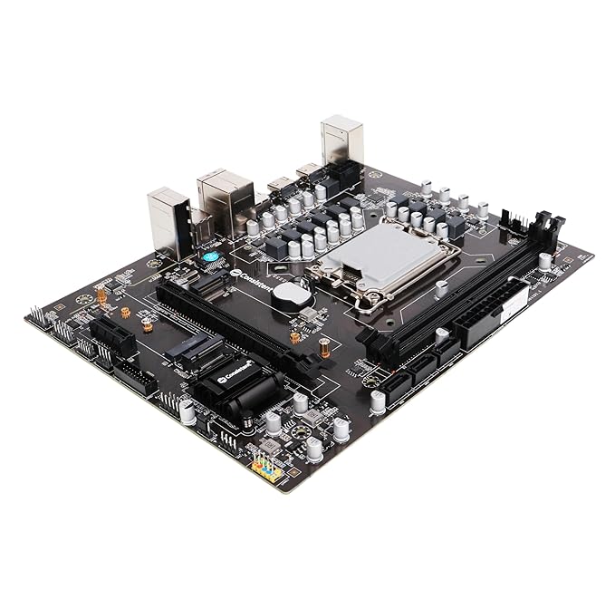 Consistent H610 DDR4 Motherboard Support 12th Gen.(LGA 1200), DDR4 3200/2666/2400Mhz
