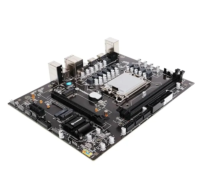 Consistent H610 DDR4 Motherboard Support 12th Gen.(LGA 1200), DDR4 3200/2666/2400Mhz