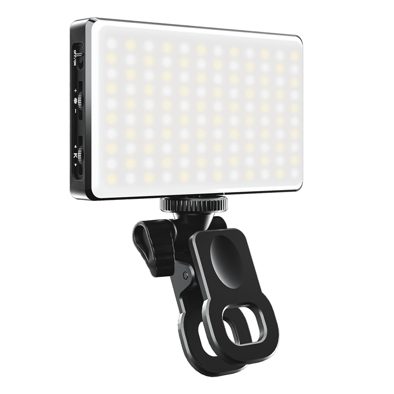 3000Mah 120 LED Rechargeable Phone Light Clip 3 Modes Brightness Ring Light Fit For Phone,Camera,Laptop