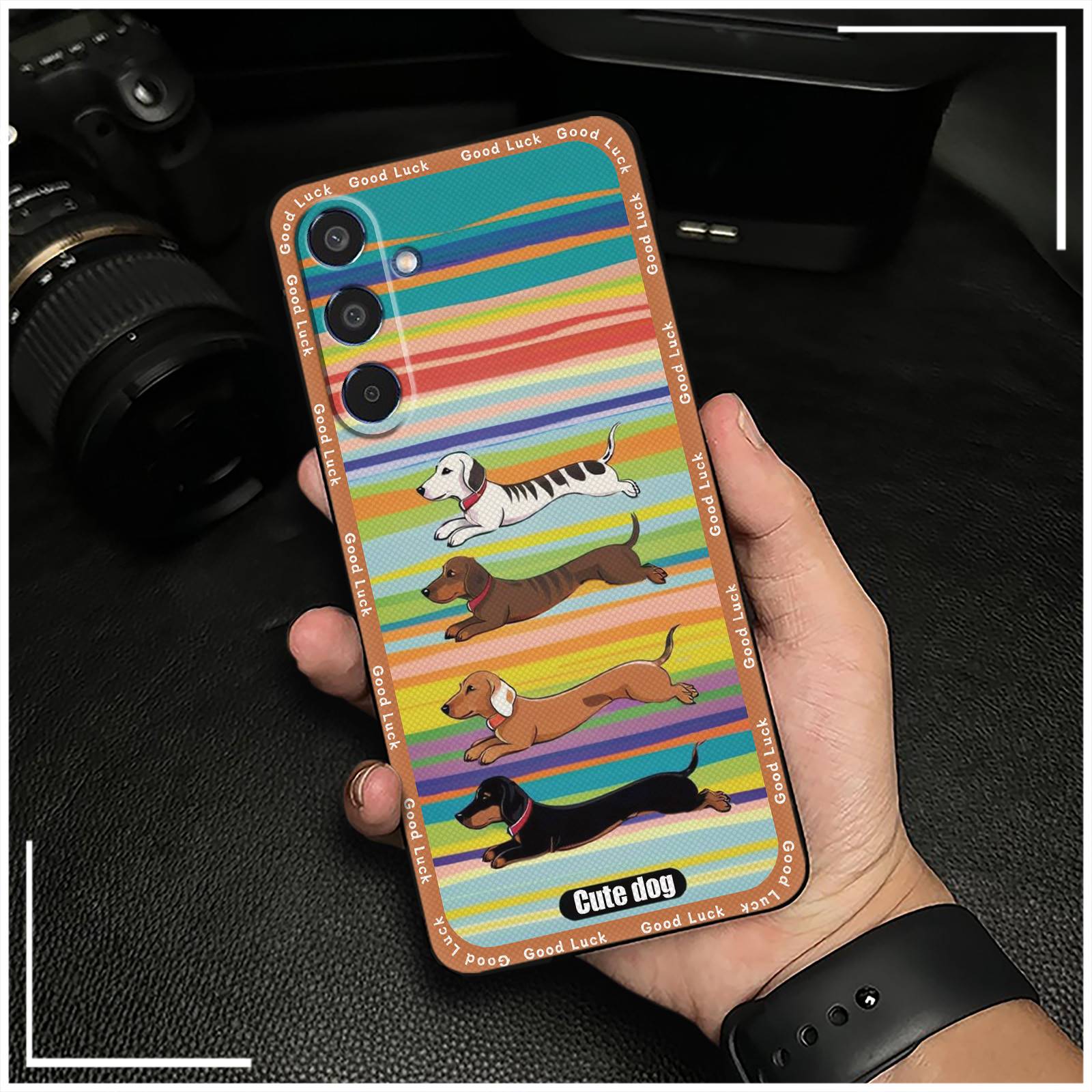 Cartoon Full wrap Phone Case For Samsung Galaxy M35 5G/SM-M356B Shockproof Silicone Cell Phone Sleeve Phone Pouch Cute