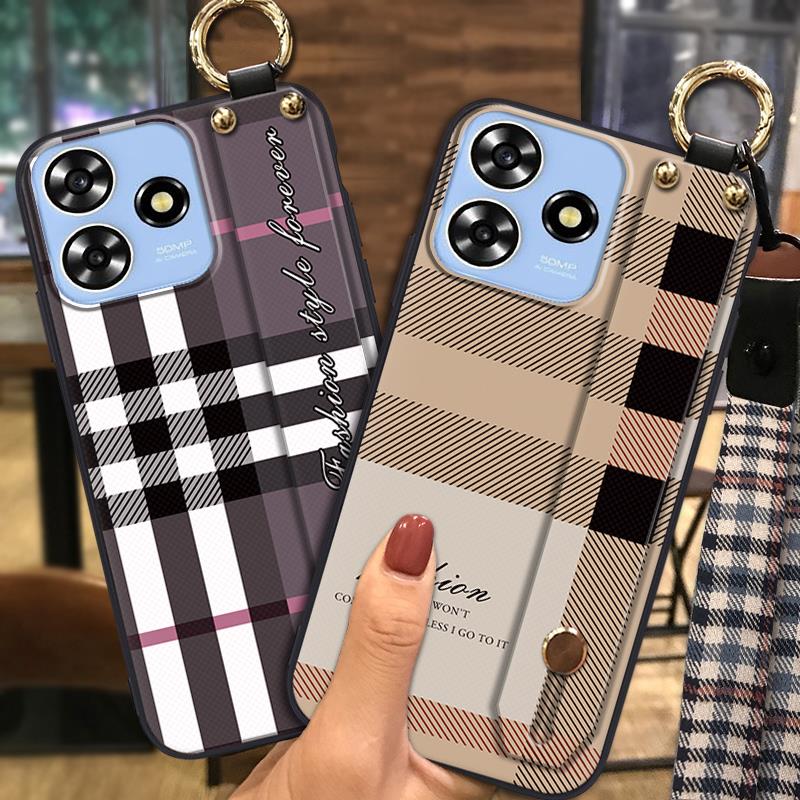 Shockproof Back Cover Phone Case For ZTE Blade A73 4G/V50 Smart Fashion Design Dirt-resistant Silicone Waterproof Luxury