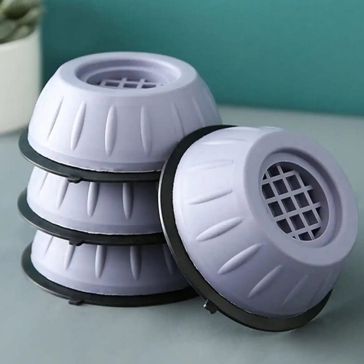 Anti Shock Washing Machine/Refrigerator Pads- 4 Pcs