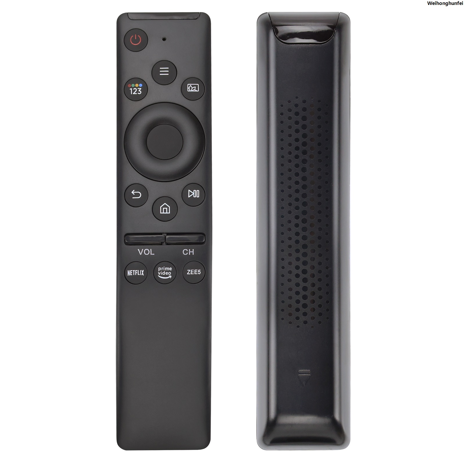 WeihonghunfeiAffordableUniversal Remote Control Replacement for Samsung Smart-TV LCD LED UHD QLED 4K HDR TVs, with Netflix, Prime Video Buttons