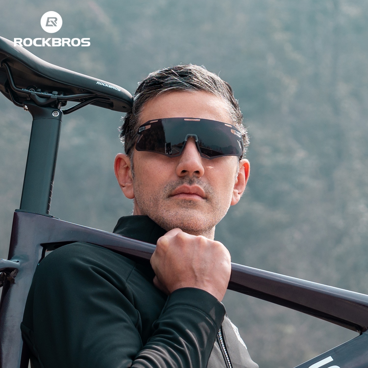 New New style ROCKBROS Photochromic Glasses MTB Road Bike Cycling Sunglasses UV400 Protection Outdoor Riding Sports Bicycle Goggles Eyewear
