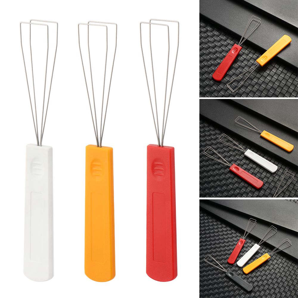 Universal Steel Keyboard Keycaps Puller Cleaning Tool Dust Cleaner Aid Keycap Unloading