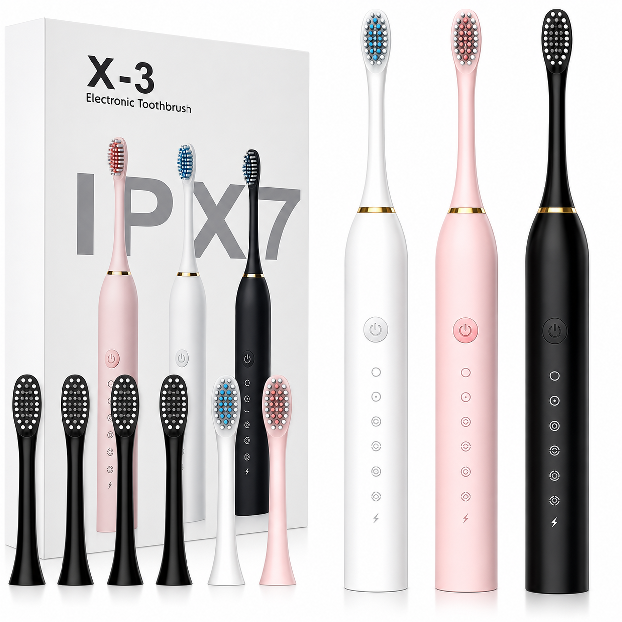 Rechargeable Ultrasonic Best at Home the Oral Care Custom Automatic Waterproof Electric Portable Toothbrush Liventra