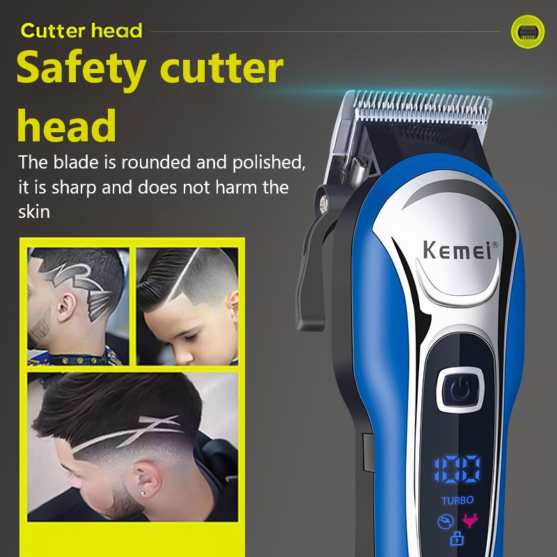 HOT Kemei barber professional hair trimmer for men electric beard cutter hair cutting machine hair cut cordless corded KM-1995