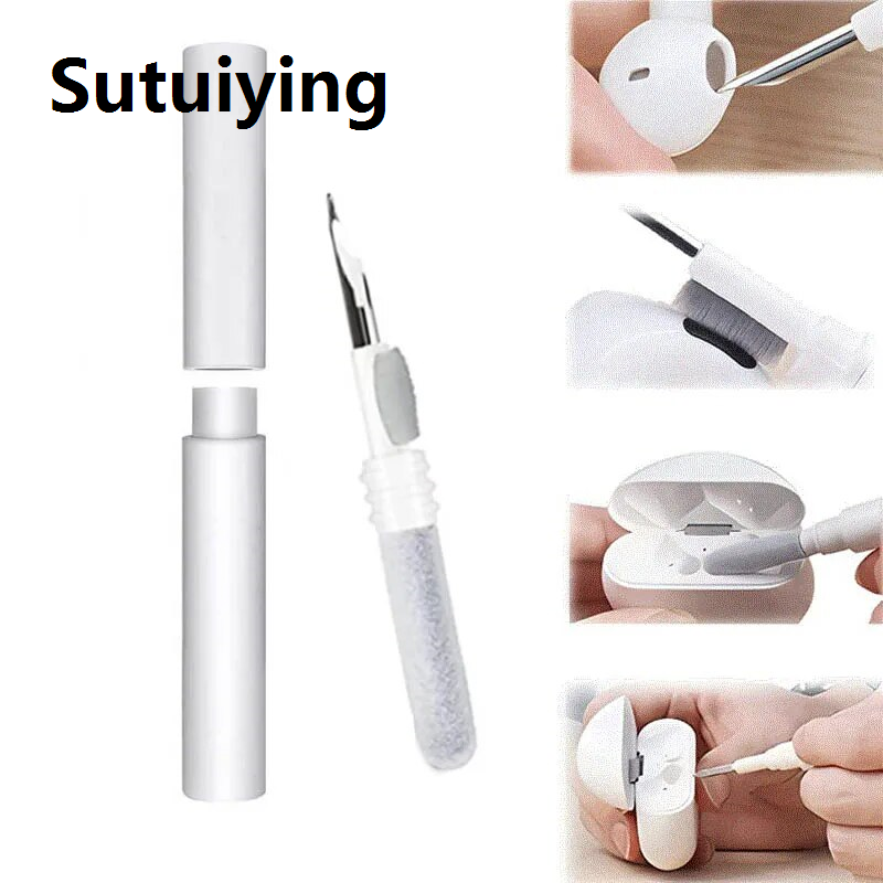 Sutuiying multi cleaning pen 10 IN 1 Keyboard Cleaner Brush Kit Bluetooth Earphone Cleaning Pen for Airpods 1 2 3 Pro Headset Cleaning Tool Keycap PullerTool Sets